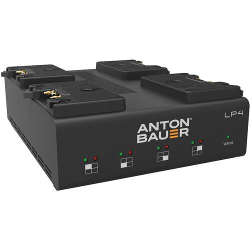 Anton Bauer LP4 Quad Gold-Mount Battery Charger 8475-0126, Anton, Bauer, LP4, Quad, Gold-Mount, Battery, Charger, 8475-0126,