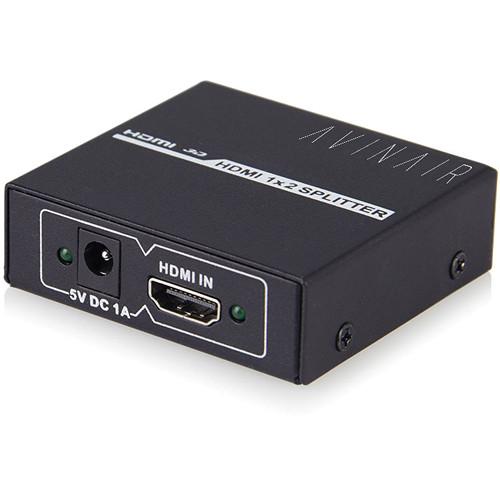 AVInAir Spitfire Pro 1 x 2 HDMI Splitter AV-SF-HD102A, AVInAir, Spitfire, Pro, 1, x, 2, HDMI, Splitter, AV-SF-HD102A,