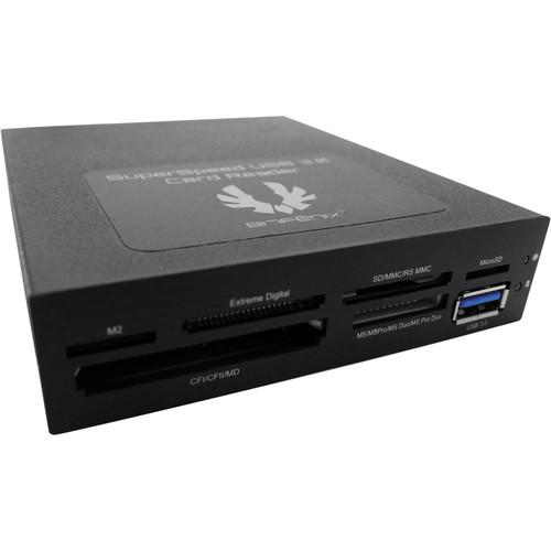 BitFenix SuperSpeed USB 3.0 Card Reader (Black) BFA-U3-KCR35-RP, BitFenix, SuperSpeed, USB, 3.0, Card, Reader, Black, BFA-U3-KCR35-RP