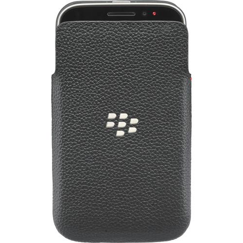 BlackBerry Classic Leather Pocket (Black) ACC-60087-001