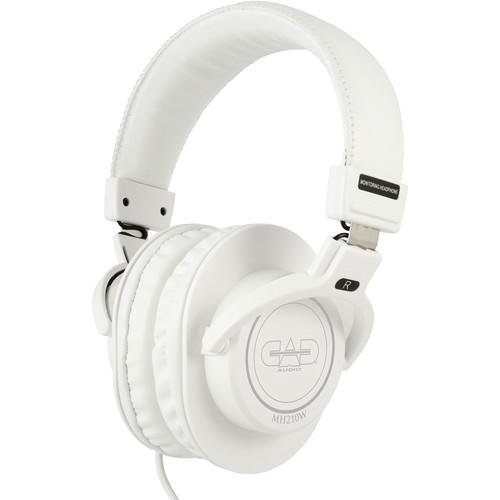 CAD  MH210 Studio Headphones (White) MH210W, CAD, MH210, Studio, Headphones, White, MH210W, Video