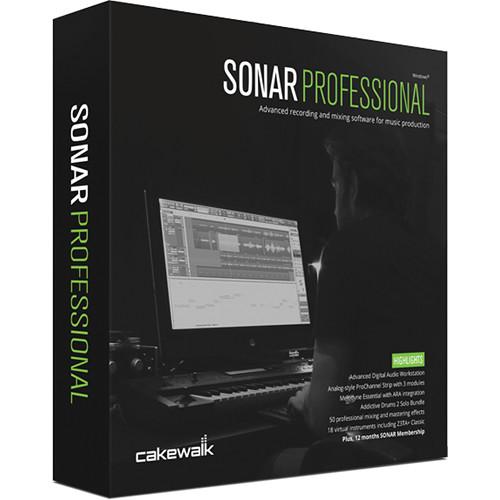 Cakewalk SONAR Professional - Recording, 10-CSPR1.00-90CI