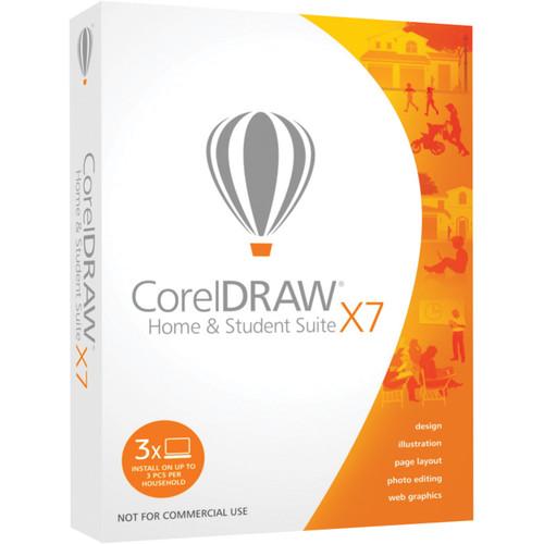 Corel CorelDRAW Home and Student Suite X7 CDHSX7ENMBAM