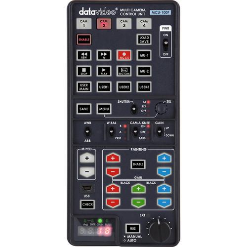Datavideo MCU-100P Handheld Multi-Camera Controller MCU-100P, Datavideo, MCU-100P, Handheld, Multi-Camera, Controller, MCU-100P,