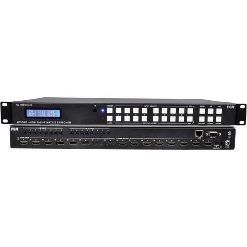 FSR DV-HMSW4K-88 8-Input/8-Output HDMI Matrix (1RU) DV-HMSW4K-88, FSR, DV-HMSW4K-88, 8-Input/8-Output, HDMI, Matrix, 1RU, DV-HMSW4K-88