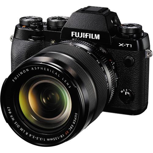 Fujifilm X-T1 Mirrorless Digital Camera with 18-135mm Lens