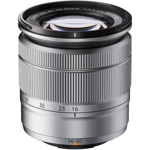 Fujifilm XC 16-50mm f/3.5-5.6 OIS II Lens (Silver) 16460757, Fujifilm, XC, 16-50mm, f/3.5-5.6, OIS, II, Lens, Silver, 16460757,