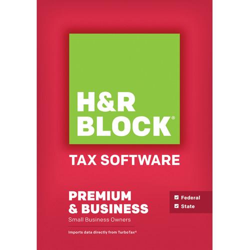 H&R Block 14 Premium and Business (Download, Windows) 1116800-14