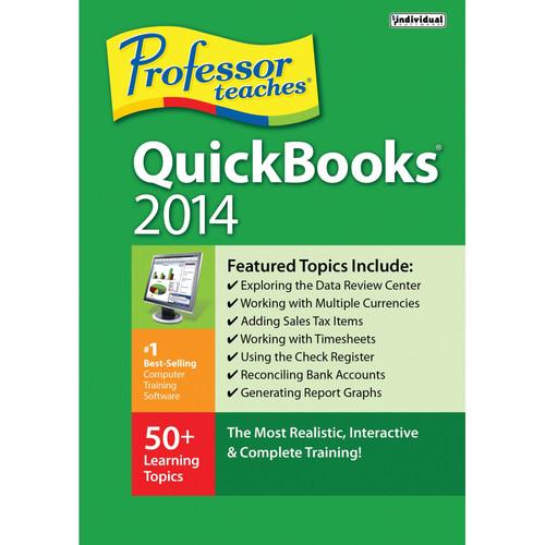 Individual Software Professor Teaches QuickBooks 2014 PRF-Q14