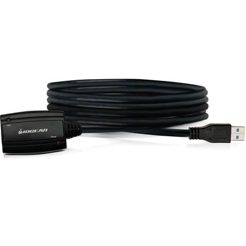 IOGEAR USB 3.0 BoostLinq Extension Cable (16.4') GUE305, IOGEAR, USB, 3.0, BoostLinq, Extension, Cable, 16.4', GUE305,