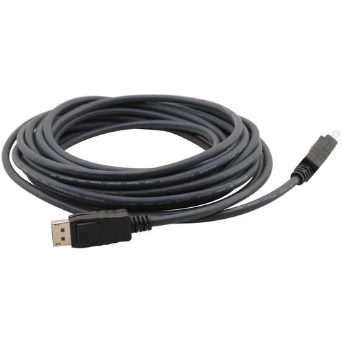 Kramer C-MDPM/MDPM Flexible DisplayPort Cable (1') C-MDPM/MDPM-1