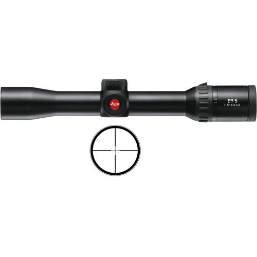 Leica 1.5-8x32 ER 5 Side Focus Riflescope (Plex) 51040