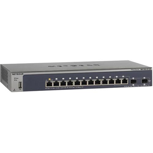 Netgear M4100-D12G 12-Port Gigabit Ethernet GSM5212-100NES, Netgear, M4100-D12G, 12-Port, Gigabit, Ethernet, GSM5212-100NES,