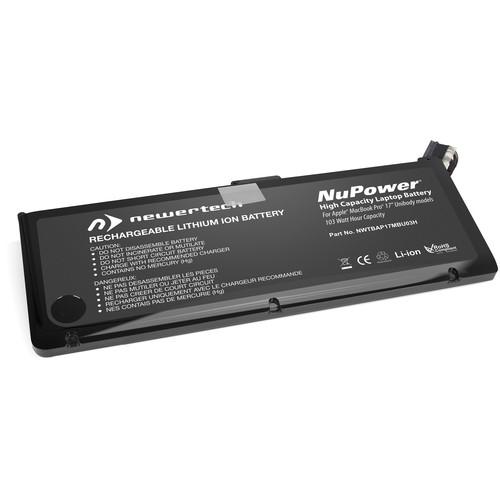 NewerTech NuPower Replacement Battery for MacBook NWTBAP17MBU03H