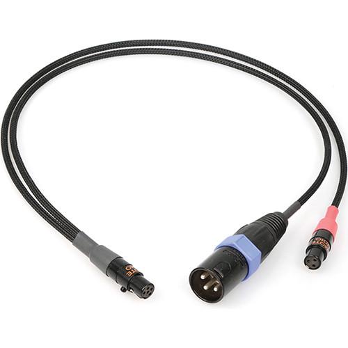 Remote Audio Balanced Breakout Cable TA5F to XLR3M CAT5FX3MT3F18
