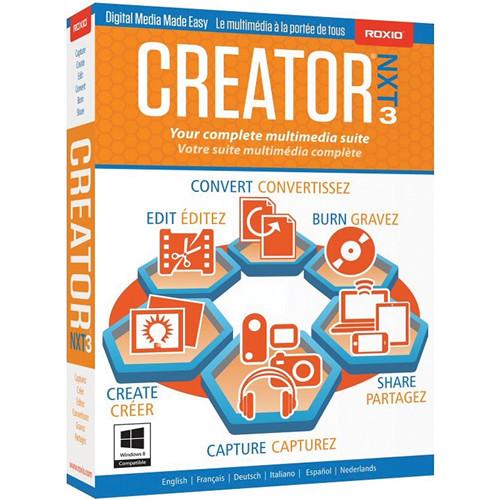 Roxio  Creator NXT 3 (Download) ESDRCRNXT3MLRT