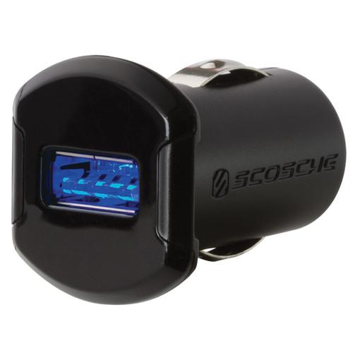 Scosche reVOLT 12W USB Car Charger with Illuminated USB USBC121M