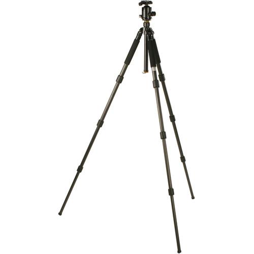 Smith-Victor CF500X Carbon Fiber Tripod with BH8X Ball 700437, Smith-Victor, CF500X, Carbon, Fiber, Tripod, with, BH8X, Ball, 700437