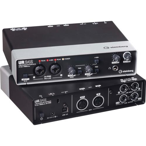 Steinberg UR242 - USB 2.0 Audio Interface with Dual UR242, Steinberg, UR242, USB, 2.0, Audio, Interface, with, Dual, UR242,