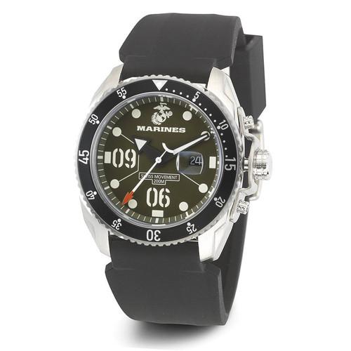 WRIST ARMOR Men's C5 Series Marine Corps Wristwatch 37WA0162R01A