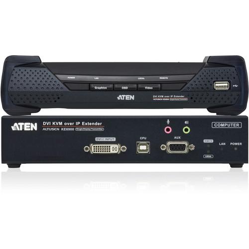 ATEN  KE6900 DVI KVM Over IP Extender KE6900KIT01