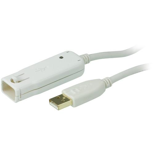 ATEN UE2120 1-Port USB 2.0 Extender Cable (40') UE2120, ATEN, UE2120, 1-Port, USB, 2.0, Extender, Cable, 40', UE2120,