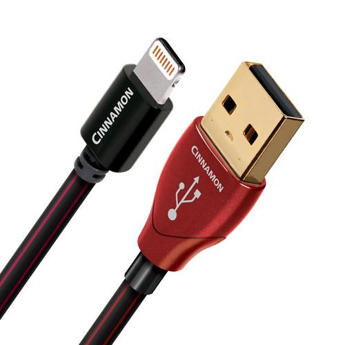 AudioQuest Cinnamon Lightning USB Cable (2.5') LTNUSBCIN0.75