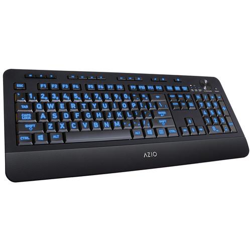 AZIO KB506W Vision Backlit Wireless Keyboard KB506W, AZIO, KB506W, Vision, Backlit, Wireless, Keyboard, KB506W,