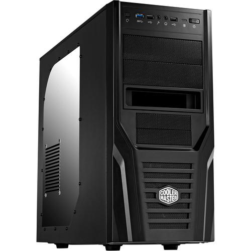 Cooler Master Elite 431 Plus Mid Tower Computer RC-431P-KWN2, Cooler, Master, Elite, 431, Plus, Mid, Tower, Computer, RC-431P-KWN2,