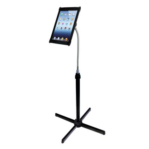 CTA Digital Height-Adjustable Gooseneck Floor Stand PAD-AFS
