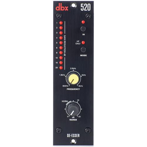 dbx  520 De-Esser (500 Series Module) 520, dbx, 520, De-Esser, 500, Series, Module, 520, Video