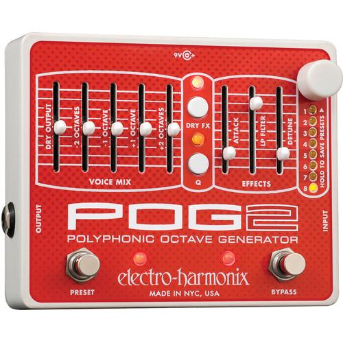 Electro-Harmonix POG2 Polyphonic Octave Generator Pedal POG2