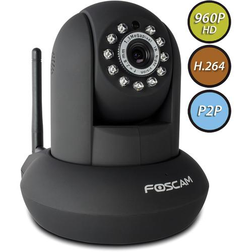 Foscam FI9831P Indoor HD Pan/Tilt Wireless IP Camera FI9831PB