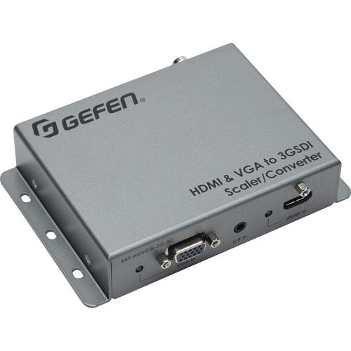 Gefen HDMI/VGA to 3G-SDI Scaler/Converter EXT-HDVGA-3G-SC, Gefen, HDMI/VGA, to, 3G-SDI, Scaler/Converter, EXT-HDVGA-3G-SC,