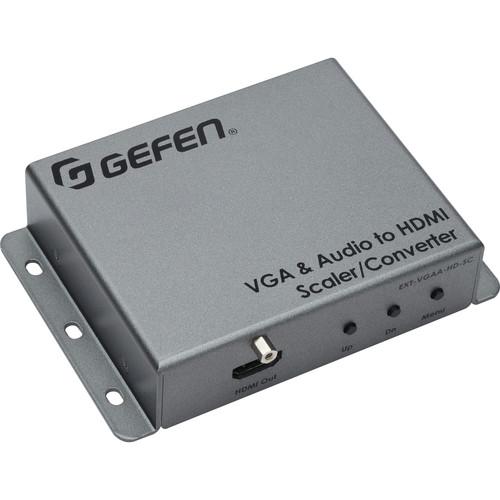 Gefen VGA to HDMI Scaler/Converter with Audio EXT-VGAA-HD-SC