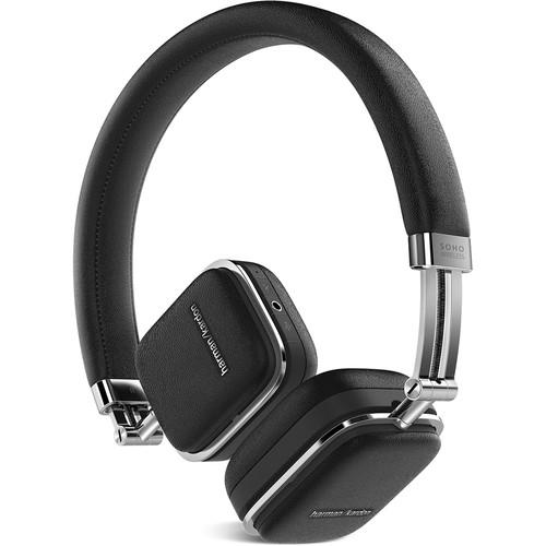 Harman Kardon Soho Bluetooth On-Ear Headphones HKSOHOBTBLK, Harman, Kardon, Soho, Bluetooth, On-Ear, Headphones, HKSOHOBTBLK,