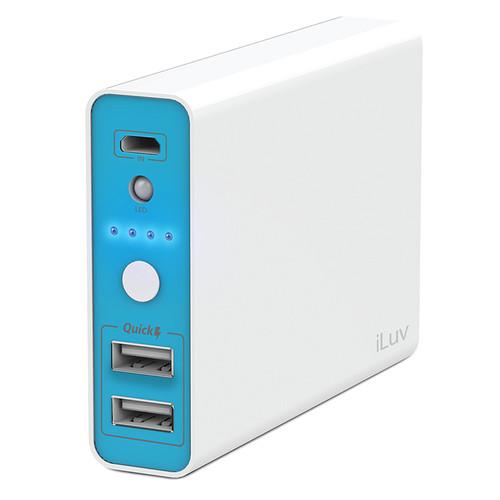 iLuv myPower 10400 Portable Battery Pack MYPOWER104WH, iLuv, myPower, 10400, Portable, Battery, Pack, MYPOWER104WH,