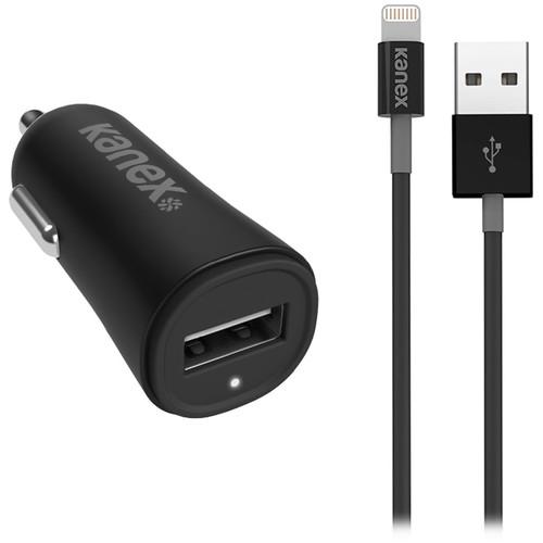 Kanex MiColor Lightning to USB Car Charger KCLA1PT24V2BKKT8P, Kanex, MiColor, Lightning, to, USB, Car, Charger, KCLA1PT24V2BKKT8P,