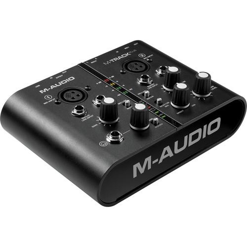 M-Audio M-Track Plus - USB Audio/MIDI Interface MTRACK PLUSNPTE