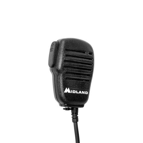 Midland Remote Speaker Microphone With PTT For GMRS Radios, Midland, Remote, Speaker, Microphone, With, PTT, For, GMRS, Radios