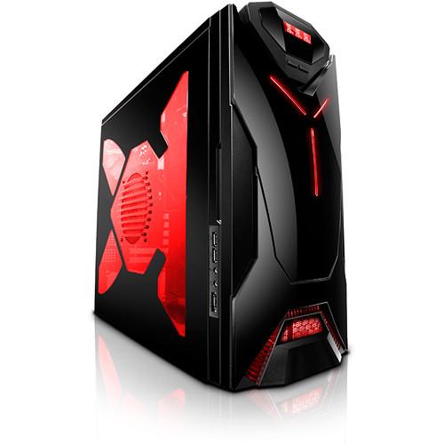 NZXT Guardian 921 RB ATX Red LED Mid-Tower Computer 921RB-001-RD