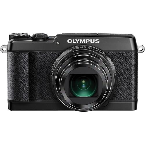 Olympus Stylus SH-2 Digital Camera Deluxe Kit (Black)