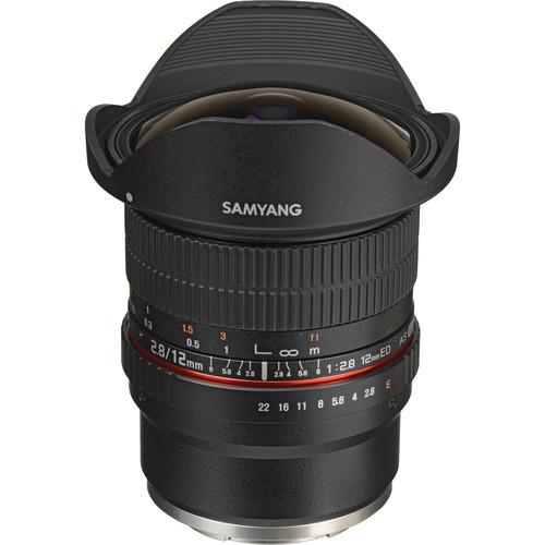 Samyang 12mm f/2.8 ED AS NCS Fisheye Lens for Sony E SY12M-E, Samyang, 12mm, f/2.8, ED, AS, NCS, Fisheye, Lens, Sony, E, SY12M-E,