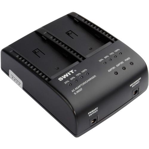 SWIT S-3602F Dual Charger/Adapter for Sony S-3602F, SWIT, S-3602F, Dual, Charger/Adapter, Sony, S-3602F,