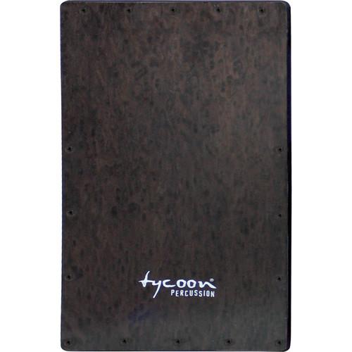 Tycoon Percussion Black Makah Burl Front Plate TKRBBMB-29RF