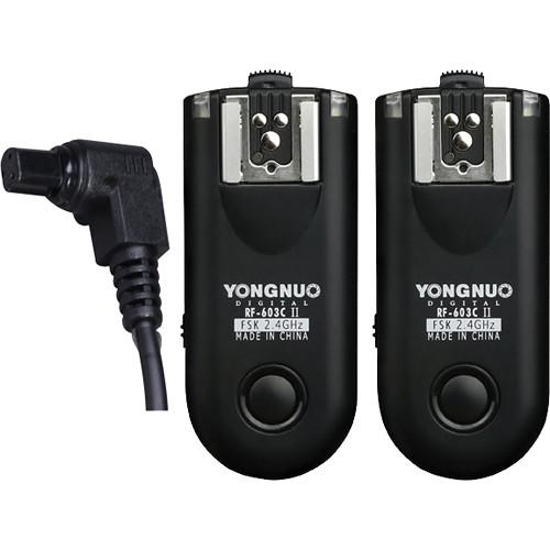 Yongnuo RF-603C II Wireless Flash Trigger Kit RF-603II C3