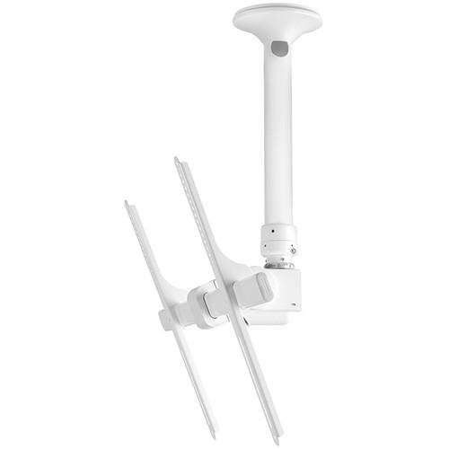 Atdec TELEHOOK Drop Length TV Ceiling Mount (White) TH-3070-CTSW