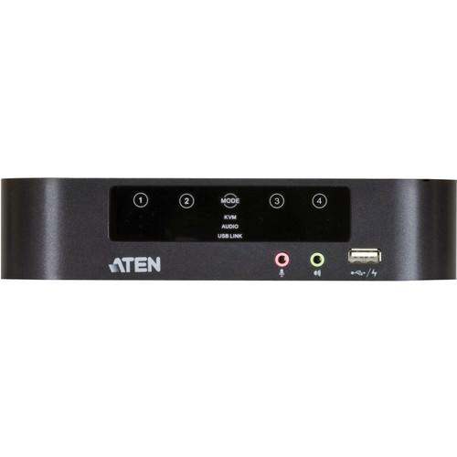 ATEN 4-port USB 2.0 Dual View Mini DisplayPort KVMP Switch, ATEN, 4-port, USB, 2.0, Dual, View, Mini, DisplayPort, KVMP, Switch