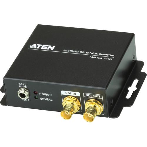 ATEN  VC480 3G/HD/SD-SDI to HDMI Converter VC480, ATEN, VC480, 3G/HD/SD-SDI, to, HDMI, Converter, VC480, Video