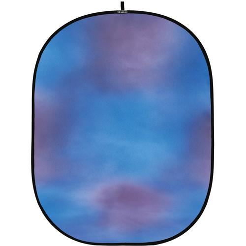 Botero #028 CollapsibleBackground (5x7') (Blue, Violet) C02857